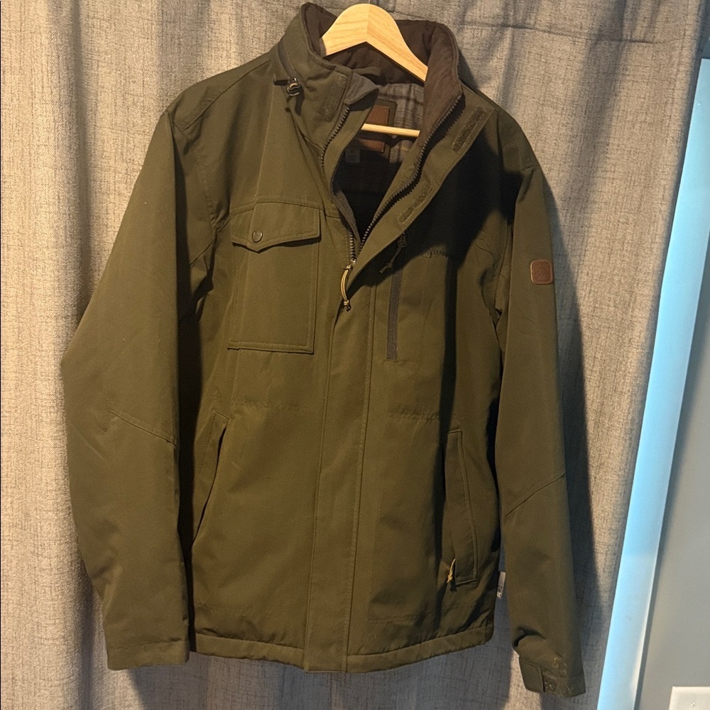 Men's Rugged Elements Olive Green Jacket - M Like New